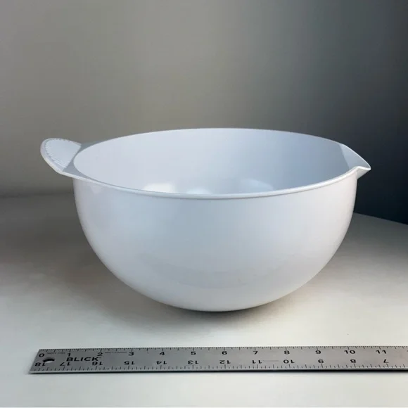 Rosti Mepal 4L White Melamine Tip’n Mix Bowl 2408 Designer Koen DeWinter Denmark